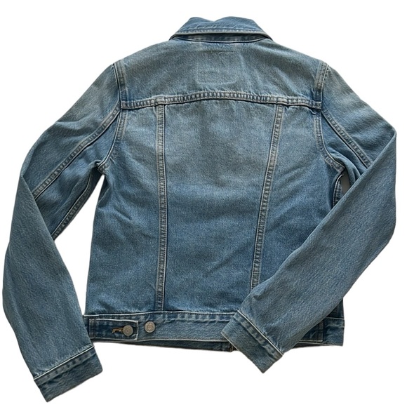 Levi’s Floral Laser Cut Out Trucker Jacket - Picture 7 of 12